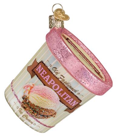 Food and Drink Neapolitan Ice Cream Pint - Nb739, No Box