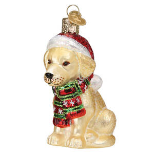 Animals Holiday Yellow Labrador Puppy - Nb639, No Box