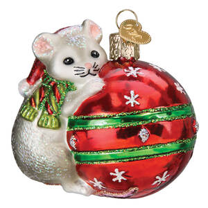 Animals Playful Christmas Mouse - Nb698, No Box