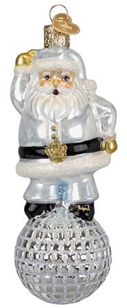 Santa and Mrs Claus Disco Fever Santa - No Box