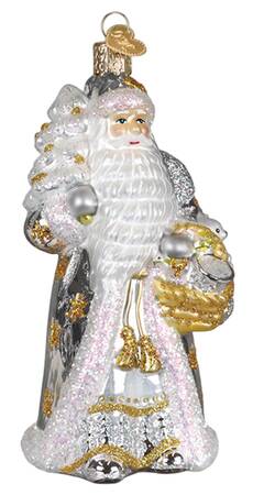 Santa and Mrs Claus Sterling Santa - No Box