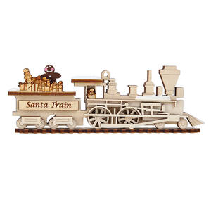 Ginger Cottages Santa Train - Boxed