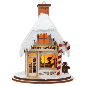 Ginger Cottages Santa's Workshop - Boxed