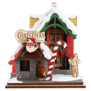 Ginger Cottages Christmas Book Store - Boxed