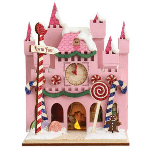 Ginger Cottages Santa's Magic Castle - With Box