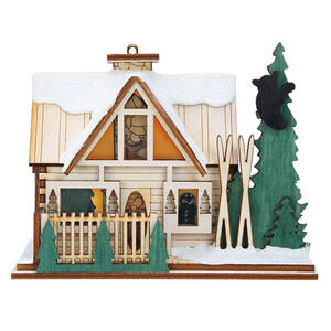 Ginger Cottages Santa's Ski Lodge - Boxed