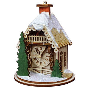 Ginger Cottages Alpine Time Clock Shoppe - Boxed