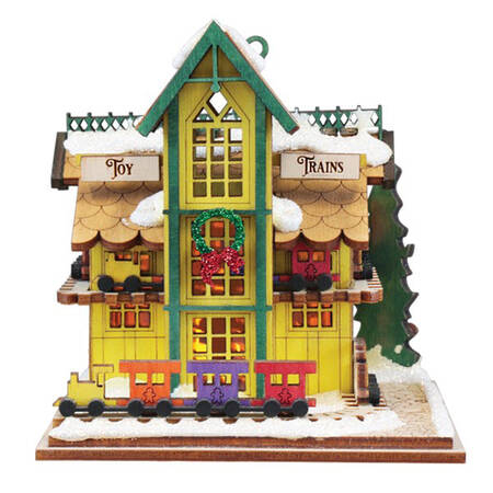 Ginger Cottages Toy Train Shop - Boxed