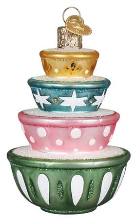Household Items Stacked Mixing Bowls - Nb821, No Box