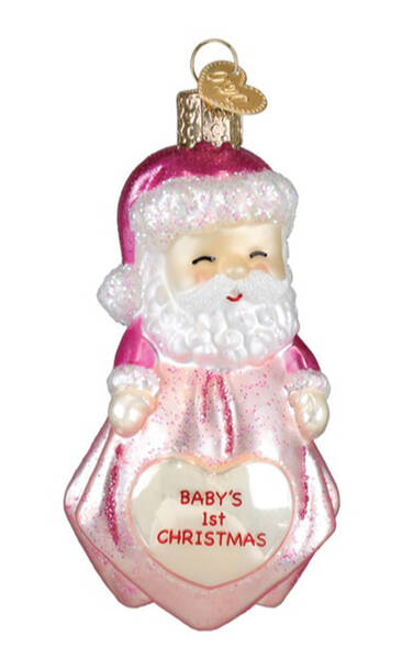 Baby Baby Girl's 1st Santa Lovey - No Box