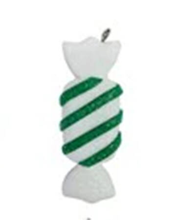 Rudolph Advent Calender Green & White Candy - No Box