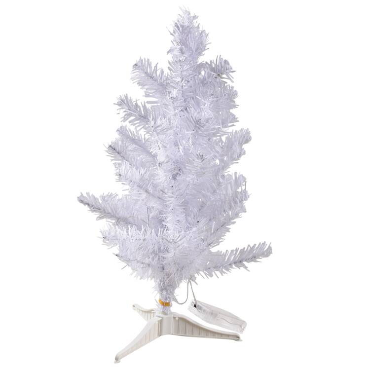 Gumdrops Mini White Tree Pre-Lit - Display Stand by Old World Christmas (Newer)