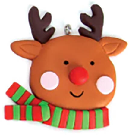 Advent Calendar Gingerbread Reindeer Head - No Box