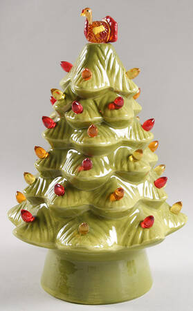 Nostalgic Giftware Thanksgiving Tree-Lighted - No Box