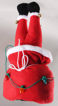 Nostalgic Giftware Animated Santa Kickers - No Box