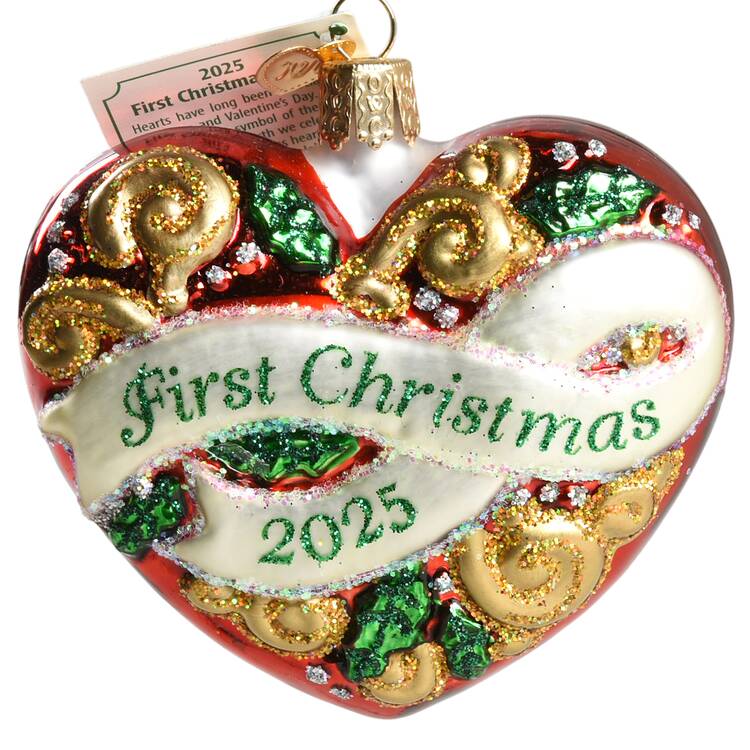First Christmas Heart 2025-First Christmas Heart - No Box