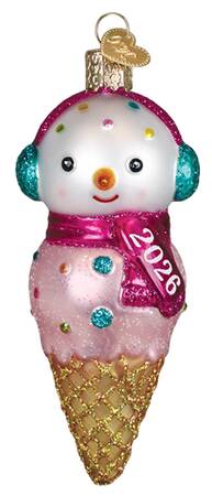 Annual Snowman by Old World Christmas (Newer)