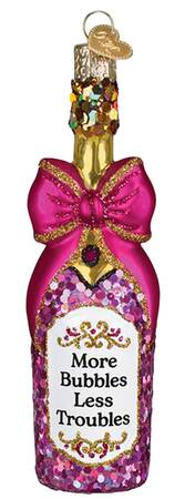 Wine, Spirits & More Bottle With Bow - No Box