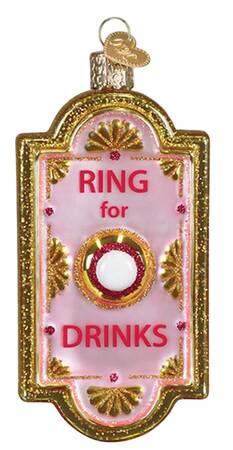 Wine, Spirits & More Ring For Drinks Doorbell - No Box