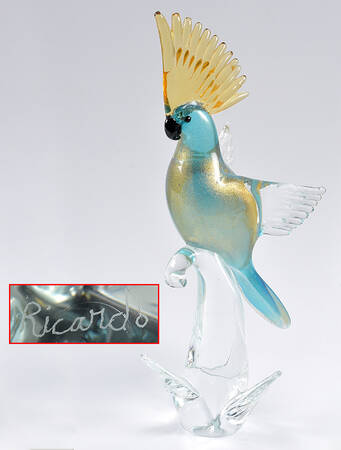 Ricardo Licato Murano Figurines by Murano Glass