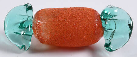 Candy Pieces Cylinder W/ Red Textured - No Box