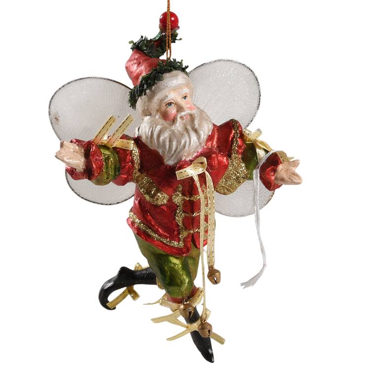 Christmas Fairies Ornaments Jolly Old Fairy - Boxed