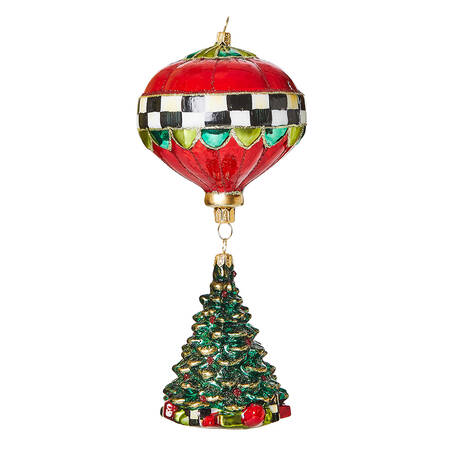 Cozy Christmas Ornaments Balloon Tree - Boxed