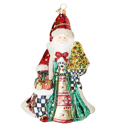 Cozy Christmas Ornaments Santa - Boxed