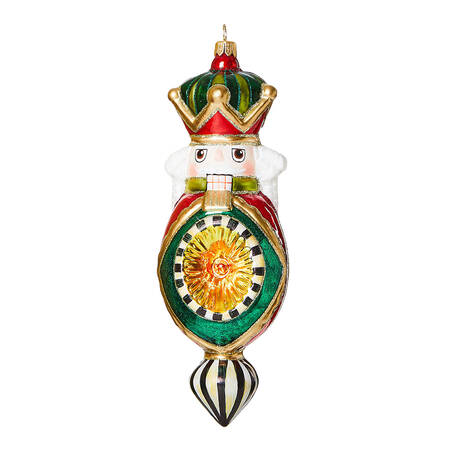 Cozy Christmas Ornaments Nutcracker Reflector - Boxed