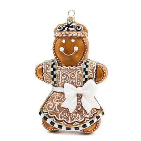Farmhouse Ornaments Gingerbread Girl - Boxed
