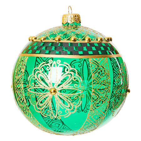Emerald Luxe Ornaments Ball - Boxed