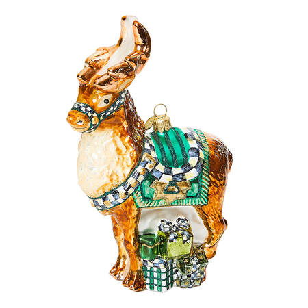 Emerald Luxe Ornaments Reindeer  - Boxed