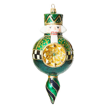 Emerald Luxe Ornaments Nutcracker Reflector - With Box