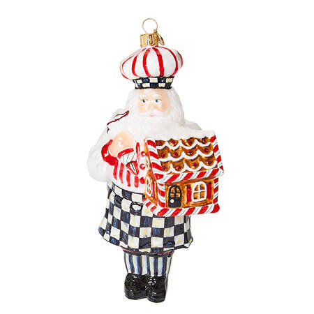 Bake Shop Ornaments Pastry Santa - Boxed