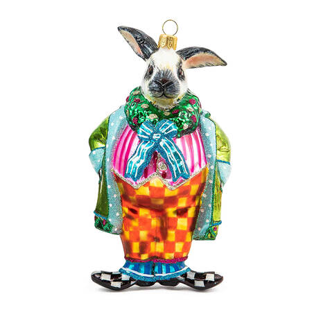 Granny Kitsch Ornaments Rabbit  - With Box