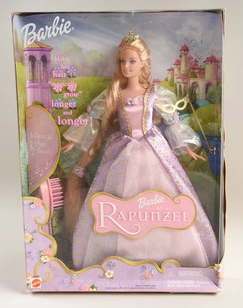 Rapunzel (Movie) Barbie As Rapunzel - With Box