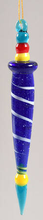 Icicles Blue White Spiral - No Box
