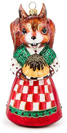 Check It Out Ornaments Squirrel - Boxed
