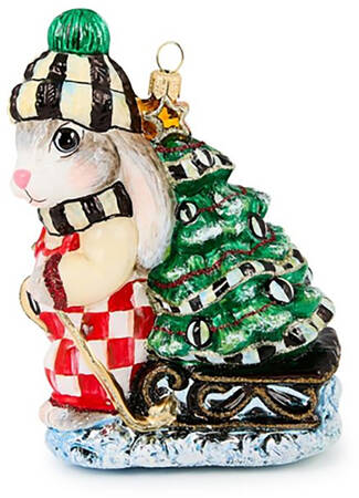 Check It Out Ornaments Christmas Hare - Boxed