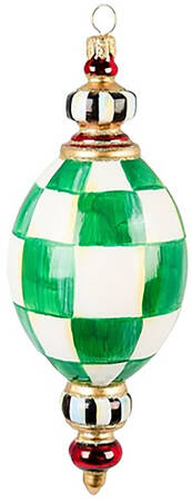 Check It Out Ornaments Oval Drop - Boxed