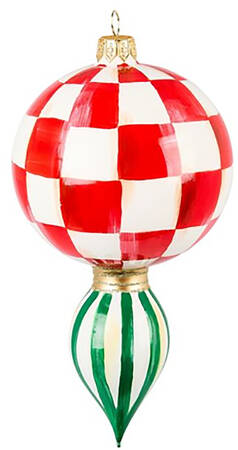 Check It Out Ornaments Drop - Boxed