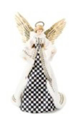 Courtly Noel Angel Tree Topper - Boxed