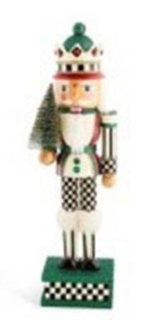 Courtly Noel Sisal Tree Nutcracker - Boxed