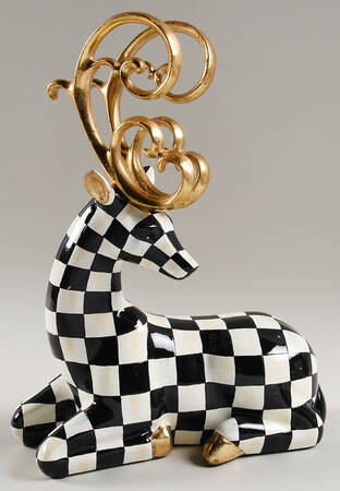 Courtly Noel Resting Deer - Boxed