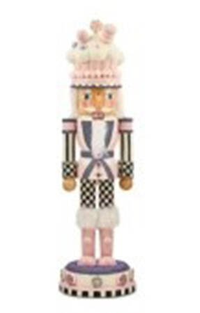 Rosy Check Holiday Decor Rosy Sweet Nutcracker - With Box