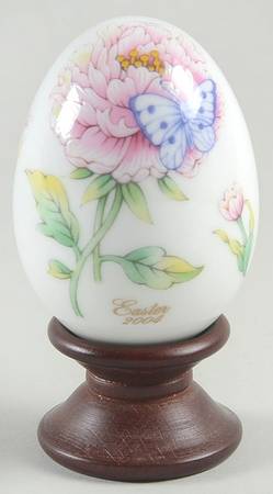 Noritake Easter Egg Flowers And  Butterfly - Boxed