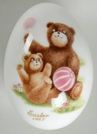 Noritake Easter Egg Momma  And Teddy Bear - Boxed