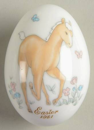Noritake Easter Egg Horse - Boxed