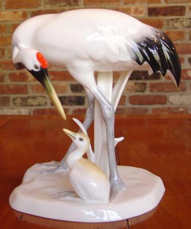 Noritake Figurines Crane & Brood - Boxed