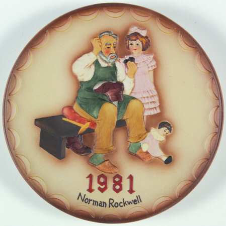 Annual Plate The Shoemaker - Boxed
